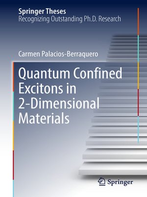 cover image of Quantum Confined Excitons in 2-Dimensional Materials
